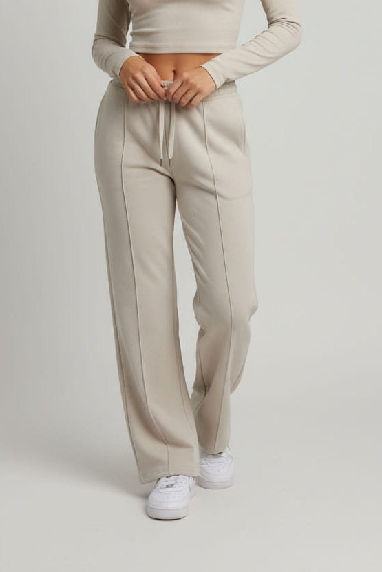 Women's Joggers – Soft Fabric with Elastic Waistband