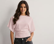 Women's T-Shirt – Wide Sleeve Relaxed Fit Top – view 7