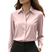Women's Blouse – Elegant Satin-Finish Design – view 8