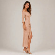Women's Evening Dress – Off-Shoulder Design – view 2