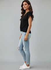Women's T-Shirt – Short Sleeve Polyester Design – view 2