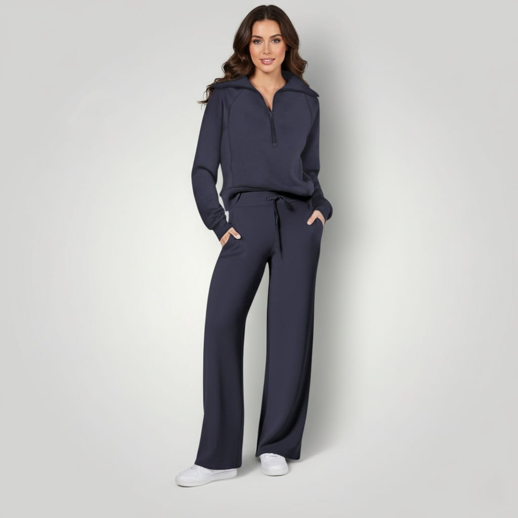 Women's Loungewear Set – Soft Rayon Blend Lounge Set