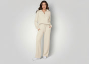 Women's Loungewear Set – Soft Rayon Blend Lounge Set – view 4