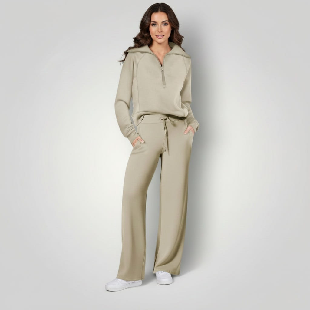 Women's Loungewear Set – Soft Rayon Blend Lounge Set – view 3