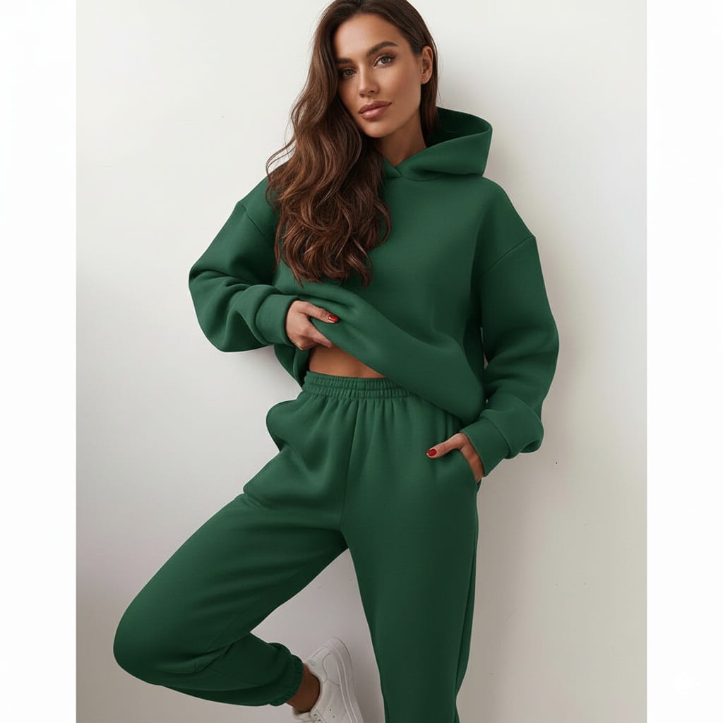 Women's Tracksuit Set – Hoodie and Joggers – view 5