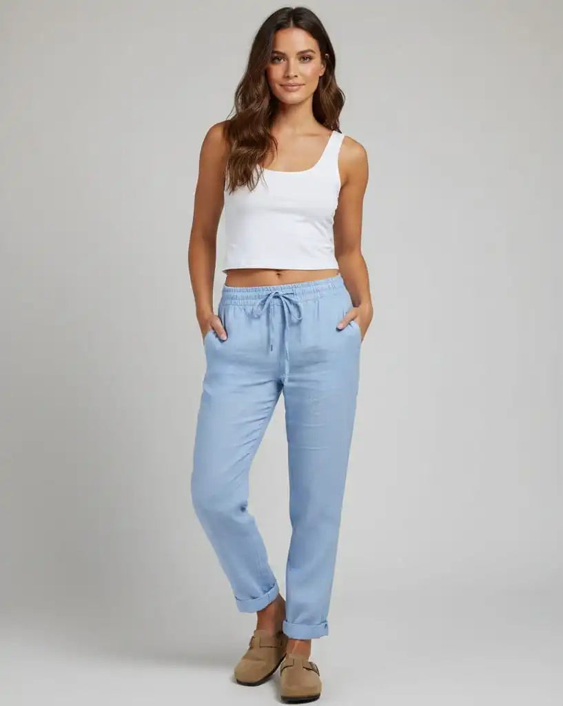 Women's Trousers – Comfortable Cotton Blend – view 4