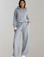 Women's Lounge Set – Modern Hoodie and Wide-Leg Trousers – view 11