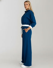 Women's Lounge Set – Modern Hoodie and Wide-Leg Trousers – view 2